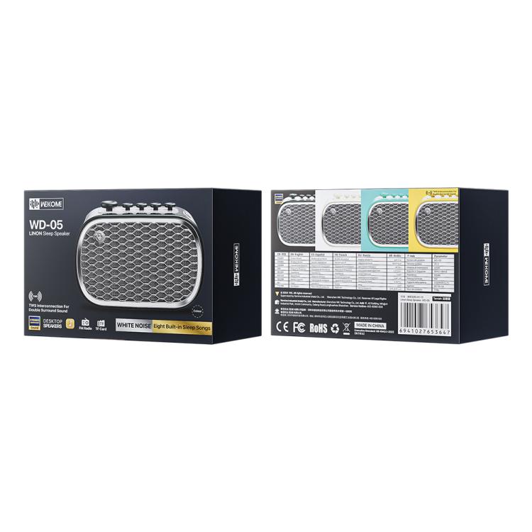 Haut-parleur Bluetooth d'aide au sommeil WK WD-05
