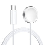 Chargeur sans fil magnétique xDfind avec boîtier en alliage d'aluminium pour Apple Watch Series 1, Type-C, USB-A