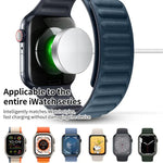 Chargeur sans fil magnétique xDfind avec boîtier en alliage d'aluminium pour Apple Watch Series 1, Type-C, USB-A