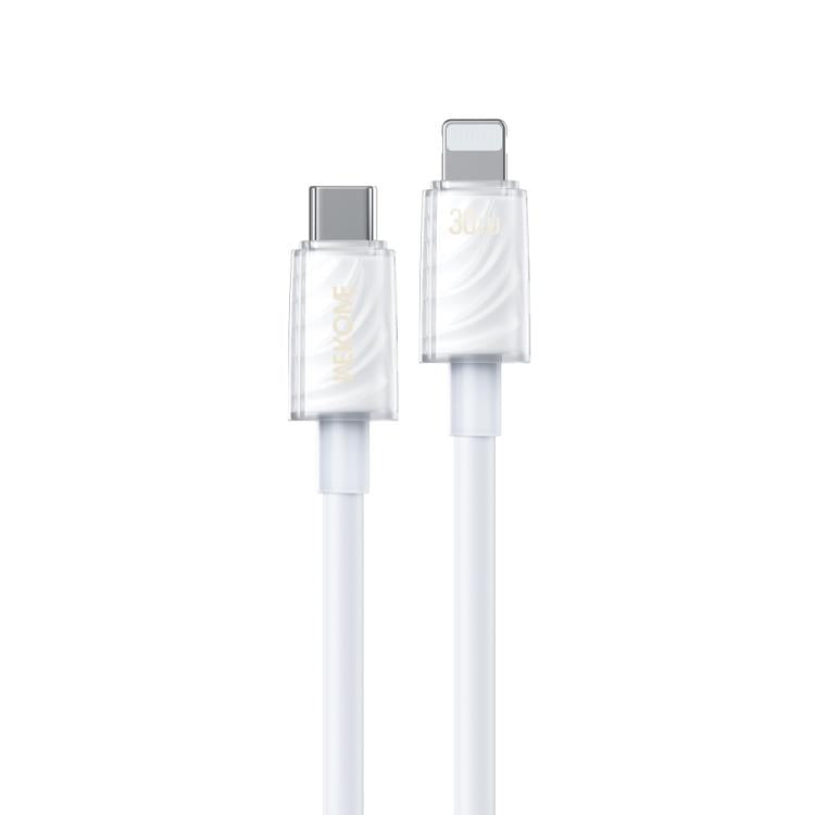 Câble de données de charge rapide WK WDC-73 PD30W Type-C vers 8 broches, longueur : 1,2m, WDC-73