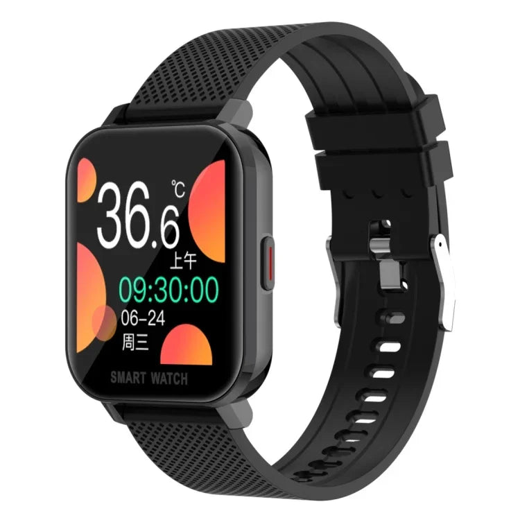 Montre Intelligente Sportive d'Affaires avec Écran TFT 1,54 Pouces et Étanchéité IP67, Prise en Charge du Moniteur de Sommeil / Moniteur de Fréquence Cardiaque / Surveillance de la Pression Artérielle, Bracelet en Silicone