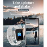 Montre Intelligente Sportive d'Affaires avec Écran TFT 1,54 Pouces et Étanchéité IP67, Prise en Charge du Moniteur de Sommeil / Moniteur de Fréquence Cardiaque / Surveillance de la Pression Artérielle, Bracelet en Silicone