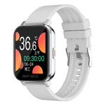 Montre Intelligente Sportive d'Affaires avec Écran TFT 1,54 Pouces et Étanchéité IP67, Prise en Charge du Moniteur de Sommeil / Moniteur de Fréquence Cardiaque / Surveillance de la Pression Artérielle, Bracelet en Silicone