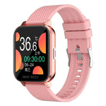 Montre Intelligente Sportive d'Affaires avec Écran TFT 1,54 Pouces et Étanchéité IP67, Prise en Charge du Moniteur de Sommeil / Moniteur de Fréquence Cardiaque / Surveillance de la Pression Artérielle, Bracelet en Silicone