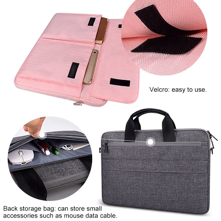 Sac de transport mallette ST08 sans bandoulière, pour ordinateur portable 13,3 pouces, 14,1 pouces, 15,4 pouces, 15,6 pouces