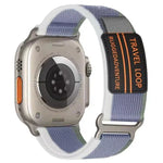 Bracelet de montre xDfind à double boucle métallique en nylon tressé, compatible avec Apple Watch 46 mm / 49 mm / 45 mm / 44 mm et Apple Watch 42 mm / 41 mm / 40 mm / 38 mm.