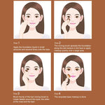 Brosse à fond de teint électrique K-SKIN KD555B sans traces