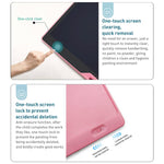 16 inch Rechargeable Children Drawing Board LCD Writing Tablet, Pink / Green Writing, Black / Green Writing, Blue / Green Writing, Pink / Color Writing, Black / Color Writing, Blue / Color Writing
