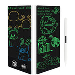 Tablette d'écriture LCD simple plein écran, 6,5+6,0 pouces Écriture blanche/verte, 6,5+6,0 pouces Écriture blanche/couleur, 6,5 pouces Écriture fine noire/verte, 6,5 pouces Écriture noire/verte, 6,5+6,0 pouces Écriture fine noire/verte
