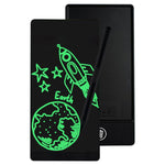 Tablette d'écriture LCD simple plein écran, 6,5+6,0 pouces Écriture blanche/verte, 6,5+6,0 pouces Écriture blanche/couleur, 6,5 pouces Écriture fine noire/verte, 6,5 pouces Écriture noire/verte, 6,5+6,0 pouces Écriture fine noire/verte