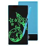Tablette d'écriture LCD simple plein écran, 6,5+6,0 pouces Écriture blanche/verte, 6,5+6,0 pouces Écriture blanche/couleur, 6,5 pouces Écriture fine noire/verte, 6,5 pouces Écriture noire/verte, 6,5+6,0 pouces Écriture fine noire/verte