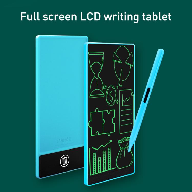 Tablette d'écriture LCD simple plein écran, 6,5+6,0 pouces Écriture blanche/verte, 6,5+6,0 pouces Écriture blanche/couleur, 6,5 pouces Écriture fine noire/verte, 6,5 pouces Écriture noire/verte, 6,5+6,0 pouces Écriture fine noire/verte