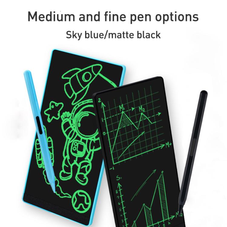 Tablette d'écriture LCD simple plein écran, 6,5+6,0 pouces Écriture blanche/verte, 6,5+6,0 pouces Écriture blanche/couleur, 6,5 pouces Écriture fine noire/verte, 6,5 pouces Écriture noire/verte, 6,5+6,0 pouces Écriture fine noire/verte