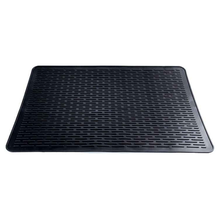Tapis de Machine à Café en Silicone Multifonctionnel, Isolation Antidérapante avec Égouttoir, Taille : 71 x 50 cm, Tapis de Drainage Antidérapant