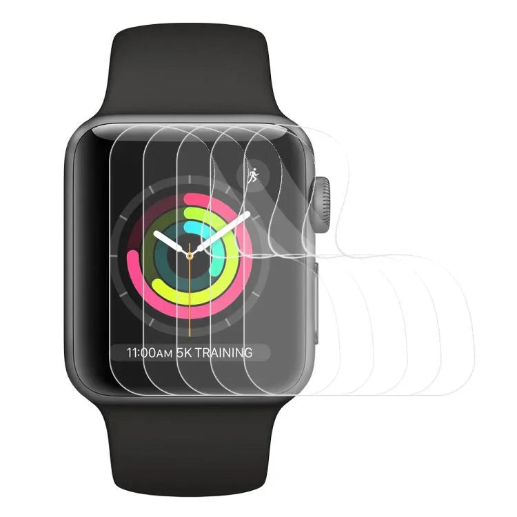 5pcs Film Hydrogel Souple xDfind Protection Complète Avant, Pour Apple Watch Series 6&SE&5&4 44mm, Pour Apple Watch Series 6&SE&5&4 40mm, Pour Apple Watch Series 11 / 10 46mm, Pour Apple Watch Ultra 3 / 2 / 1 49mm, Pour Apple Watch Series 9 / 8 / 7 45mm