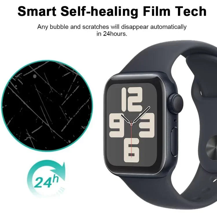 5pcs Film Hydrogel Souple xDfind Protection Complète Avant, Pour Apple Watch Series 6&SE&5&4 44mm, Pour Apple Watch Series 6&SE&5&4 40mm, Pour Apple Watch Series 11 / 10 46mm, Pour Apple Watch Ultra 3 / 2 / 1 49mm, Pour Apple Watch Series 9 / 8 / 7 45mm