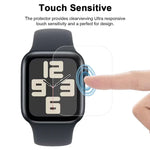 5pcs Film Hydrogel Souple xDfind Protection Complète Avant, Pour Apple Watch Series 6&SE&5&4 44mm, Pour Apple Watch Series 6&SE&5&4 40mm, Pour Apple Watch Series 11 / 10 46mm, Pour Apple Watch Ultra 3 / 2 / 1 49mm, Pour Apple Watch Series 9 / 8 / 7 45mm