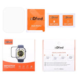 5pcs Film Hydrogel Souple xDfind Protection Complète Avant, Pour Apple Watch Series 6&SE&5&4 44mm, Pour Apple Watch Series 6&SE&5&4 40mm, Pour Apple Watch Series 11 / 10 46mm, Pour Apple Watch Ultra 3 / 2 / 1 49mm, Pour Apple Watch Series 9 / 8 / 7 45mm