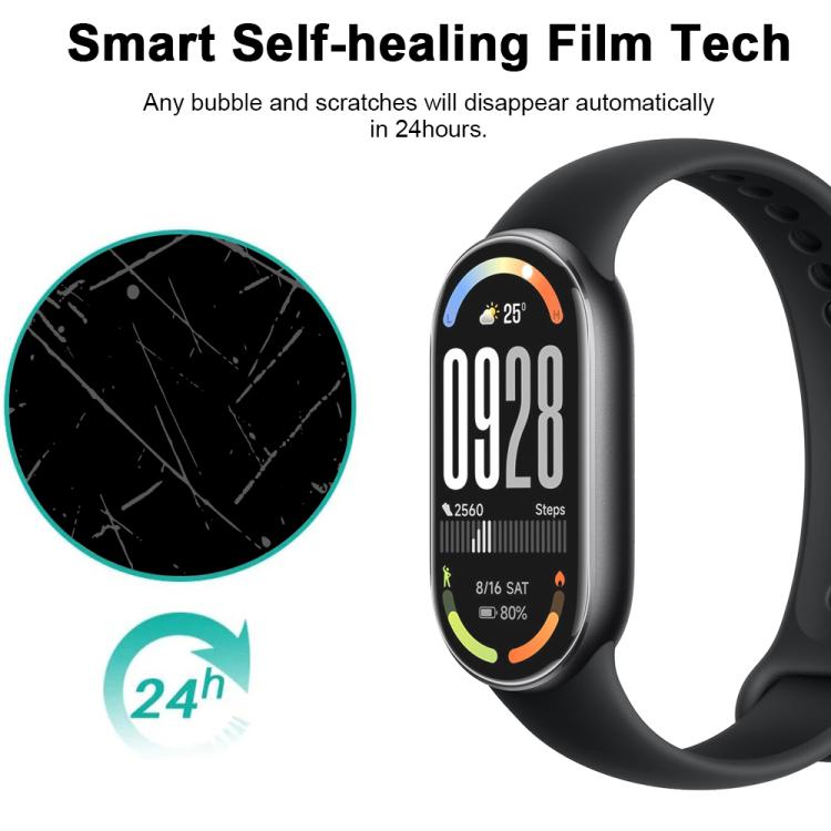 5pcs xDfind Soft Hydrogel Film Full Cover Front Protector, For Xiaomi Smart Band 10, For Xiaomi Redmi Watch 5, For Xiaomi Smart Band 9 Pro, For Xiaomi Redmi Watch 5 Lite, For Xiaomi Redmi Watch 5 Active, For Xiaomi Smart Band 9 NFC                     ...