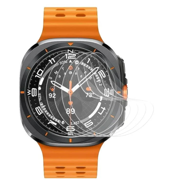 5 pièces xDfind Film Hydrogel Souple de Protection Complet, pour Samsung Galaxy Watch Ultra / Ultra 2025, pour Samsung Galaxy Watch8 Classic 46mm, pour Samsung Galaxy Watch8 44mm, pour Samsung Galaxy Watch8 40mm, pour Samsung Galaxy Watch7 44mm...