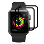 Lot de 2 films protecteurs d'écran souples incurvés en matériau composite 3D xDfind, compatibles avec Apple Watch Series 6, SE, 5 et 4 (44 mm), Apple Watch Series 6, SE, 5 et 4 (40 mm), Apple Watch Series 11/10 (46 mm) et Apple Watch Ultra 3/2/1 (49 mm).