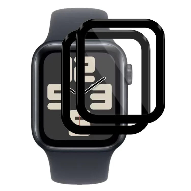 Lot de 2 films protecteurs d'écran souples incurvés en matériau composite 3D xDfind, compatibles avec Apple Watch Series 6, SE, 5 et 4 (44 mm), Apple Watch Series 6, SE, 5 et 4 (40 mm), Apple Watch Series 11/10 (46 mm) et Apple Watch Ultra 3/2/1 (49 mm).