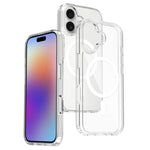 Coque de téléphone hybride PC et TPU anti-rayures Magsafe, Pour iPhone 17 Pro Max, Pour iPhone 17 Pro, Pour iPhone 17, Pour iPhone Air