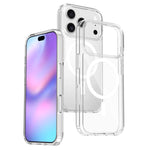 Coque de téléphone hybride PC et TPU anti-rayures Magsafe, Pour iPhone 17 Pro Max, Pour iPhone 17 Pro, Pour iPhone 17, Pour iPhone Air