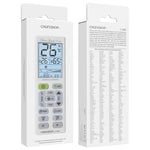 Télécommande universelle pour climatiseur CHUNGHOP K-3302E avec torche et rétroéclairage LCD, K-3302E