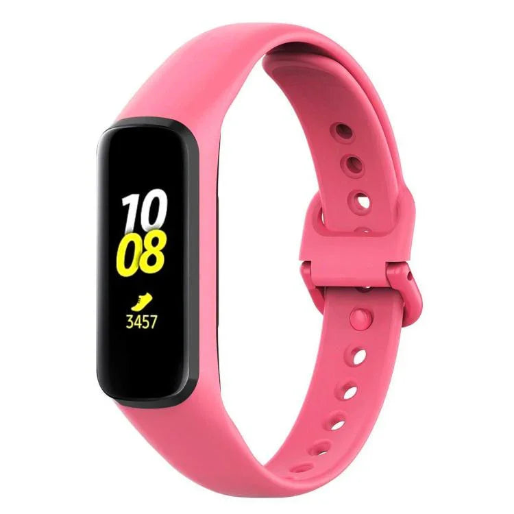 xDfind Bracelet de montre en silicone de couleur unie, pour Samsung Galaxy Fit2 R220