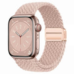 Bracelet de montre tissé à boucle magnétique xDfind, compatible avec Apple Watch 46 mm / 49 mm / 45 mm / 44 mm et Apple Watch 42 mm / 41 mm / 40 mm / 38 mm