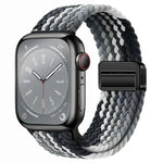 Bracelet de montre tissé à boucle magnétique xDfind, compatible avec Apple Watch 46 mm / 49 mm / 45 mm / 44 mm et Apple Watch 42 mm / 41 mm / 40 mm / 38 mm