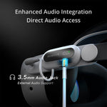BOBOVR E3 Pro pour Meta Quest 3S / 3 Sangle de tête VR avec cellule de batterie B100, E3 Pro