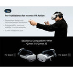 BOBOVR E3 Pro pour Meta Quest 3S / 3 Sangle de tête VR avec cellule de batterie B100, E3 Pro
