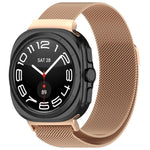 Bracelet de montre magnétique en acier inoxydable xDfind Milan, pour Samsung Galaxy Watch Ultra 47mm / Ultra 2025
