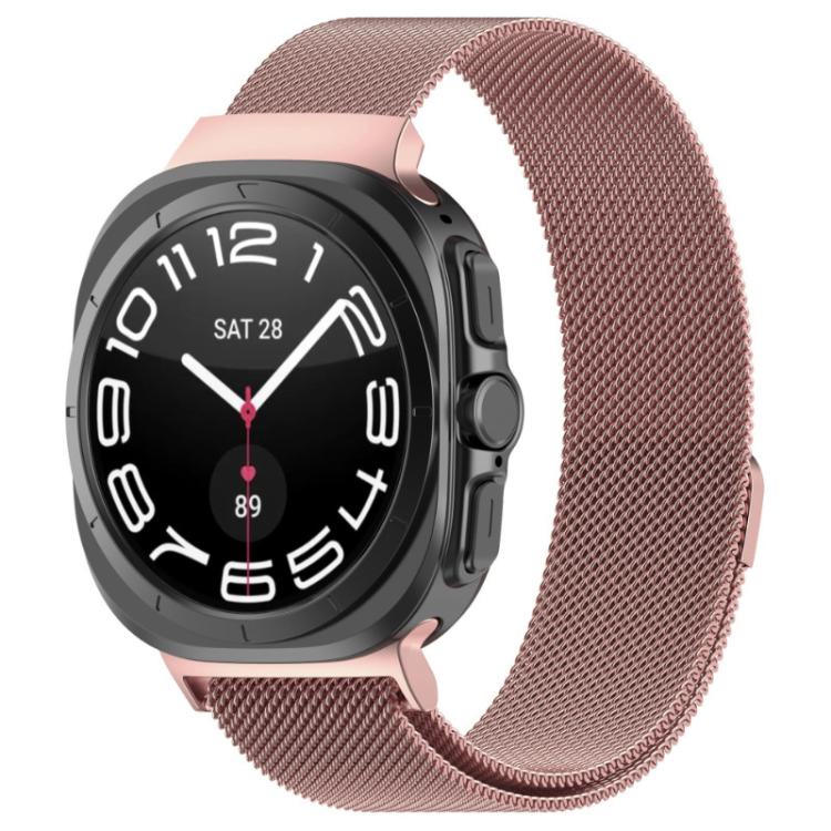 Bracelet de montre magnétique en acier inoxydable xDfind Milan, pour Samsung Galaxy Watch Ultra 47mm / Ultra 2025