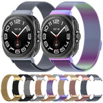 Bracelet de montre magnétique en acier inoxydable xDfind Milan, pour Samsung Galaxy Watch Ultra 47mm / Ultra 2025
