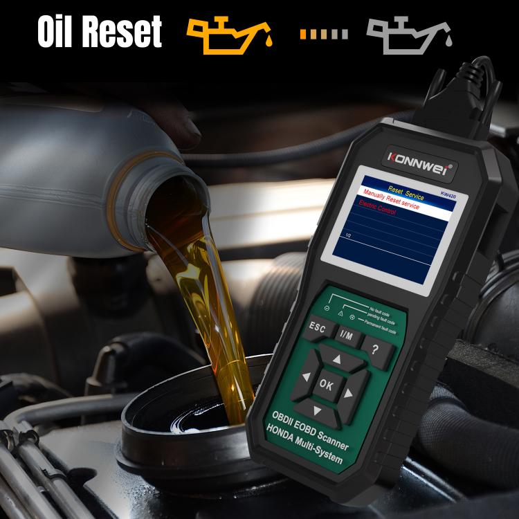 KONNWEI KW420 2.8 inch Color Screen Car OBD2 Fault Diagnostic Scan Tool for Honda, KW420