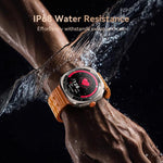 Montre connectée JOYROOM Venture Series JR-FV2, compatible avec les appels Bluetooth, le suivi du sommeil, de l'oxygène sanguin, de la fréquence cardiaque et de la pression artérielle