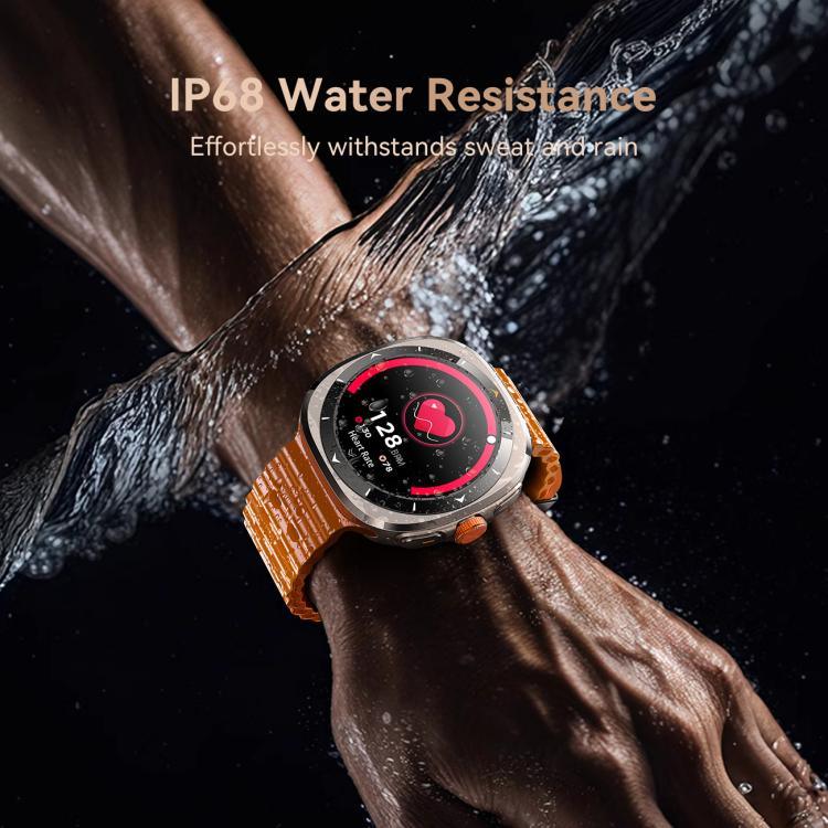 Montre connectée JOYROOM Venture Series JR-FV2, compatible avec les appels Bluetooth, le suivi du sommeil, de l'oxygène sanguin, de la fréquence cardiaque et de la pression artérielle