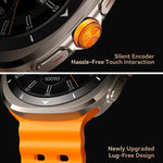 Montre connectée JOYROOM Venture Series JR-FV2, compatible avec les appels Bluetooth, le suivi du sommeil, de l'oxygène sanguin, de la fréquence cardiaque et de la pression artérielle