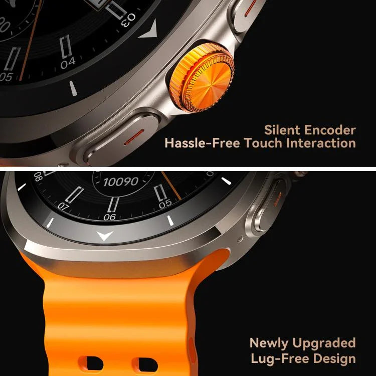 Montre connectée JOYROOM Venture Series JR-FV2, compatible avec les appels Bluetooth, le suivi du sommeil, de l'oxygène sanguin, de la fréquence cardiaque et de la pression artérielle