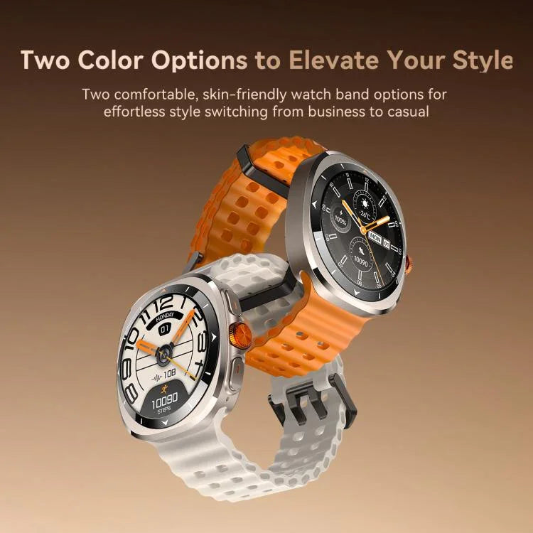 Montre connectée JOYROOM Venture Series JR-FV2, compatible avec les appels Bluetooth, le suivi du sommeil, de l'oxygène sanguin, de la fréquence cardiaque et de la pression artérielle