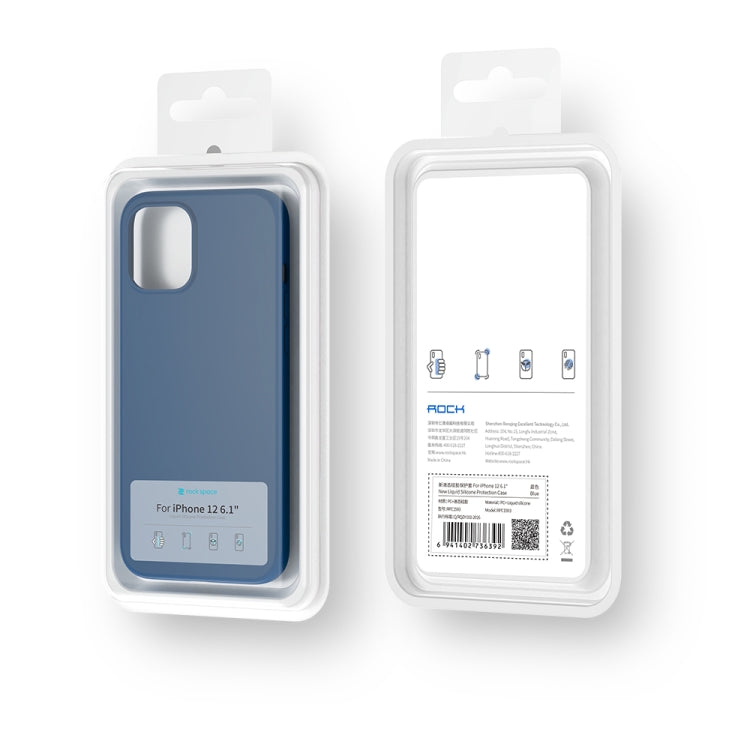 ROCK Liquid Silicone Shockproof Protective Case, For iPhone 12 mini, For iPhone 12 / 12 Pro, For iPhone 12 Pro Max