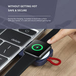 Chargeur magnétique sans fil portable ROCK W26 pour Apple Watch interface Type-C, interface W26 Type-C