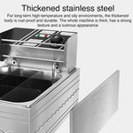 Multifunctional Commercial Stainless Steel Thick Electric Fryer Electric Boiler, Single Cylinder 6L, Single Cylinder 6L+Temperature Limiter, Single Cylinder 6L+Timer, Dual Cylinder 12L, Dual Cylinder 12L+Temperature Limiter, Dual Cylinder 12L+Timer    ...