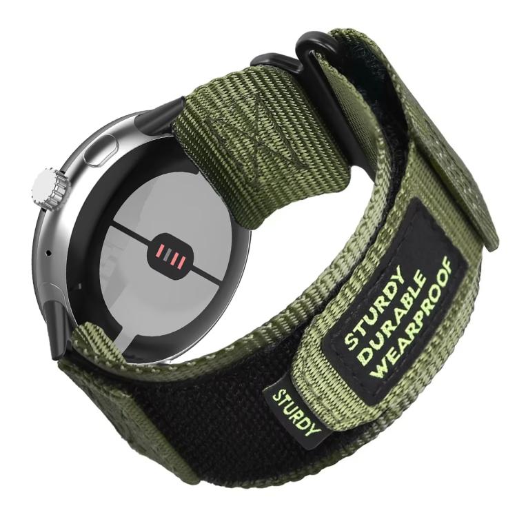 Bracelet de montre xDfind à fermeture rapide en nylon auto-agrippante, pour Google Pixel Watch 4 / 3 45mm, pour Google Pixel Watch 4 / 3 / 2 / 1 41mm