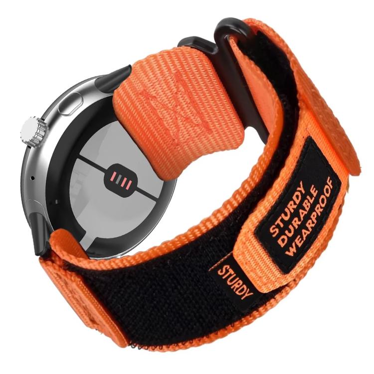 Bracelet de montre xDfind à fermeture rapide en nylon auto-agrippante, pour Google Pixel Watch 4 / 3 45mm, pour Google Pixel Watch 4 / 3 / 2 / 1 41mm