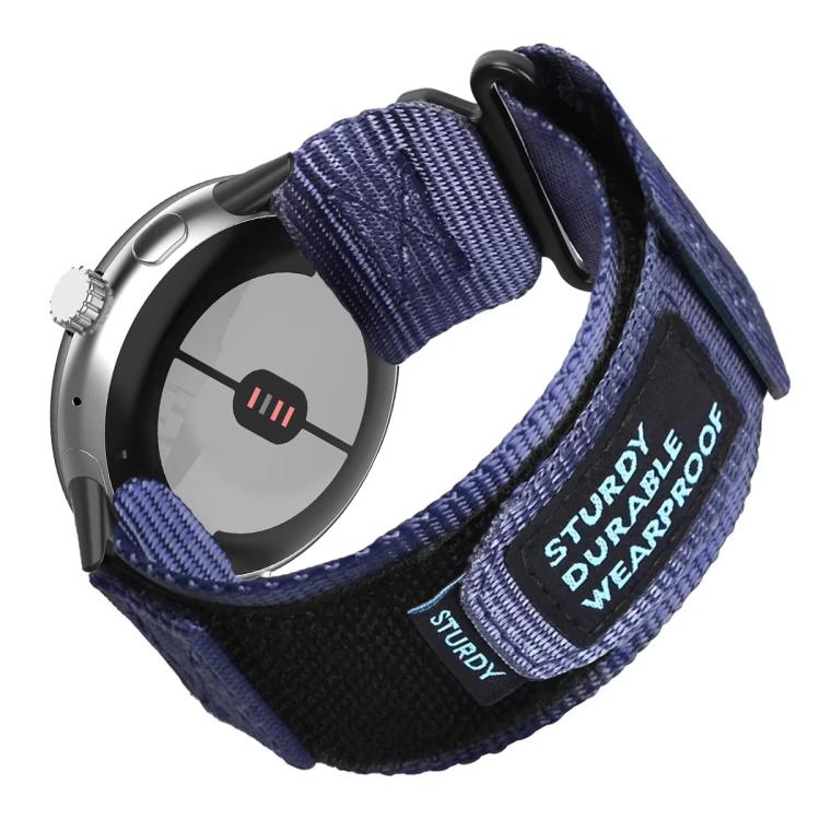 Bracelet de montre xDfind à fermeture rapide en nylon auto-agrippante, pour Google Pixel Watch 4 / 3 45mm, pour Google Pixel Watch 4 / 3 / 2 / 1 41mm