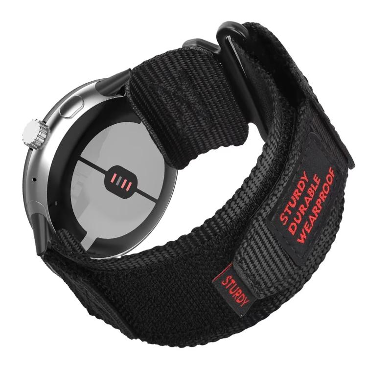 Bracelet de montre xDfind à fermeture rapide en nylon auto-agrippante, pour Google Pixel Watch 4 / 3 45mm, pour Google Pixel Watch 4 / 3 / 2 / 1 41mm